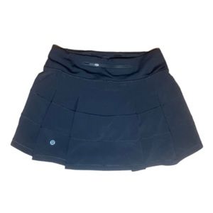 Lululemon Pace Revival Tennis Skirt | Black | Size 2